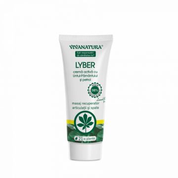 Lyber – crema activa cu Untul Pamantului si Petrol - 75 ml – Leonard Radutz Formula – VivaNatura