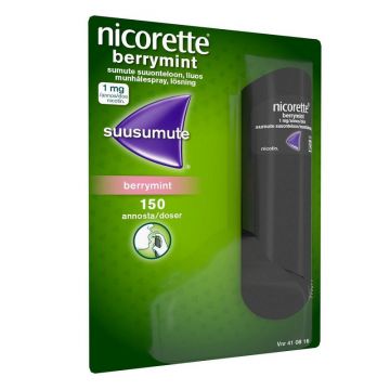 Nicorette Berrymint spray 1mg/doza