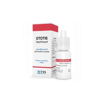 Ototis solutie auriculara, 10 ml, Tis Farmaceutic