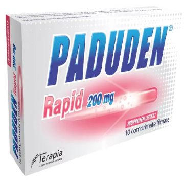 Paduden Rapid 200mg 10 comprimate Terapia