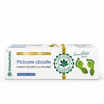 Picioare obosite – balsam racoritor cu eucalipt 75 ml – Leonard Radutz Formula – VivaNatura