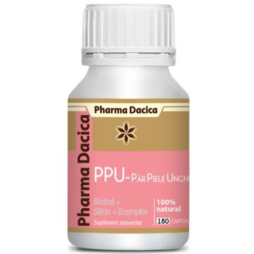 PPU – Par, Piele, Unghii, 180 capsule