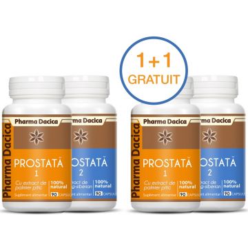 Prostată 1+1 Gratuit, 90 capsule x 4