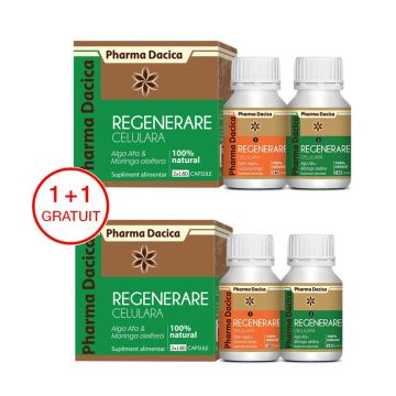 Regenerare Celulară 1+1 Gratuit, 180 capsule x 4