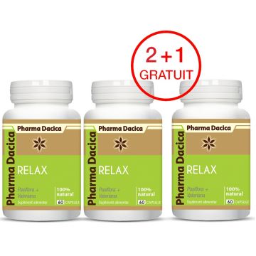 Relax 2+1 Gratuit, 60 capsule