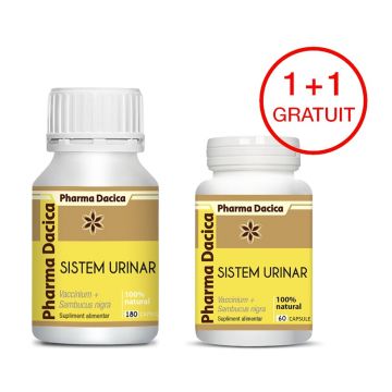 Sistem urinar, 180 capsule + Sistem urinar, 60 capsule Gratuit