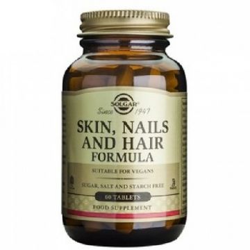 Skin Nails Hair 60tablete Solgar