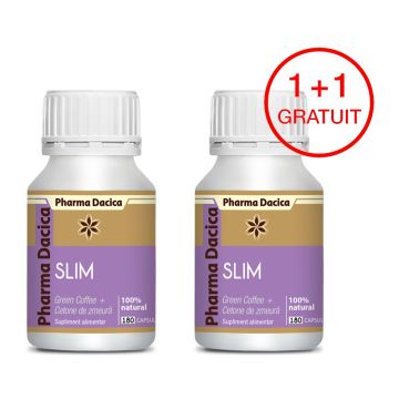 Slim 1+1 Gratuit, 180 capsule x 2
