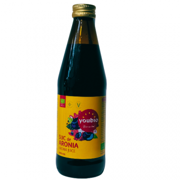 Suc de Aronia 100% BIO 330ml, Youbio