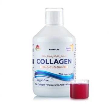 Swedish Nutra Collagen Gold Retinol fara zahar 500ml