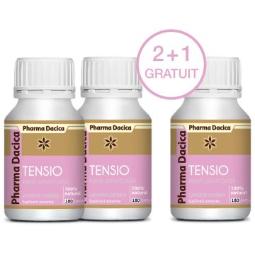 Tensio 2+1 Gratuit, 180 capsule x3