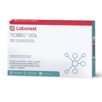 Tiobec DOL 20 comprimate Laborest Tiobec DOL 20 comprimate Laborest
