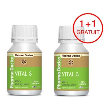 Vital S 1+1 Gratuit, 180 capsule x 2