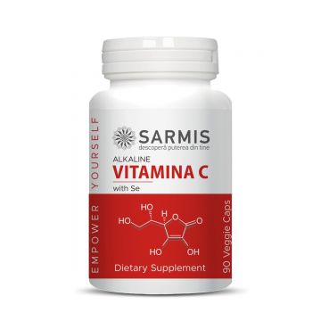 Vitamina C+Se - 90 cps veg