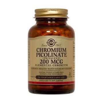 Chromium picolinate 200mg 90cps - SOLGAR