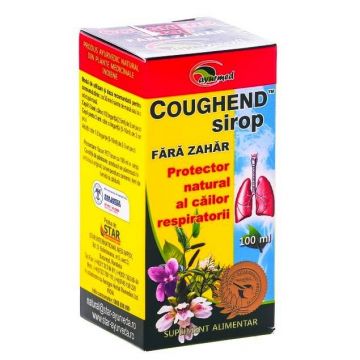 Coughend Sirop 100ml - Ayurmed cu zahar
