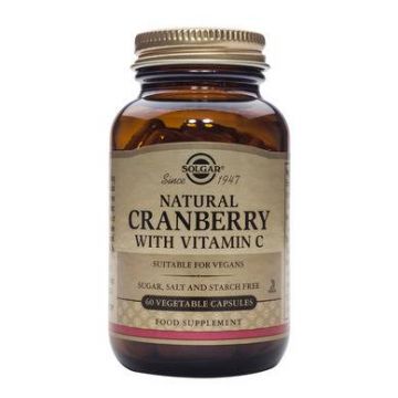 Cranberry extract cu Vitamina C 60cps - SOLGAR