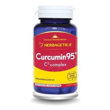 Curcumin 95 C3 complex 60cps - Herbagetica
