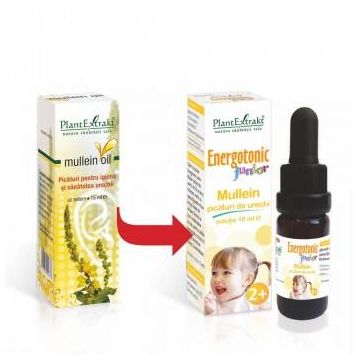 Energotonic junior - Mullein picaturi pentru sanatatea urechii, 15ml, PantExtrakt