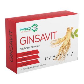 Ginsavit - 24cps - Pharco