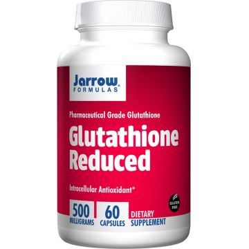 Glutathione Reduced - Glutation redus 500mg 60cps - Jarrow Formulas - SECOM