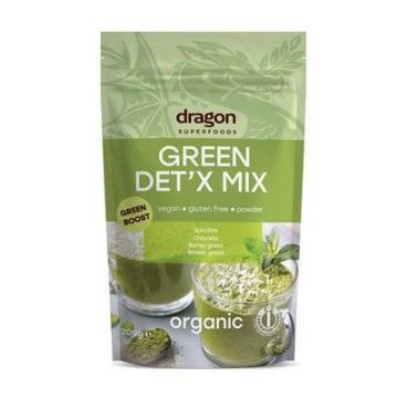 GREEN DETOX MIX RAW BIO 200G - Dragon Superfoods