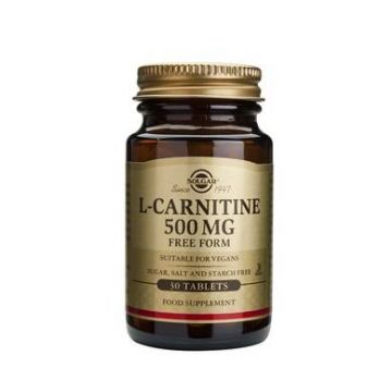 L-Carnitine 500mg 30cps - SOLGAR