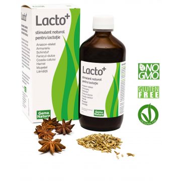 Lacto plus 250ml - stimulent natural pt lactatie - GemaNatura