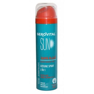 Lotiune spray 3 in 1 dupa plaja 150ml - Gerovital Sun Lotiune spray 3 in 1 dupa plaja 150ml - Gerovital Sun