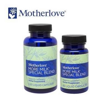 MORE MILK PLUS capsule pentru stimularea lactatiei - MOTHERLOVE 120 capsule