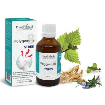 Polygemma 8 - Astenie psiho fizica si memorie 50ml Plantextrakt