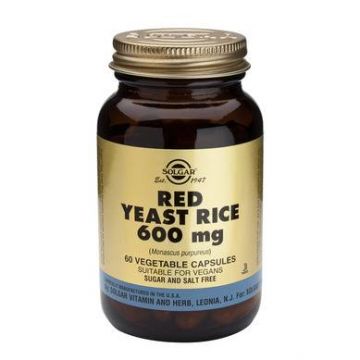 Red Yeast Rice 600mg 60cps - SOLGAR