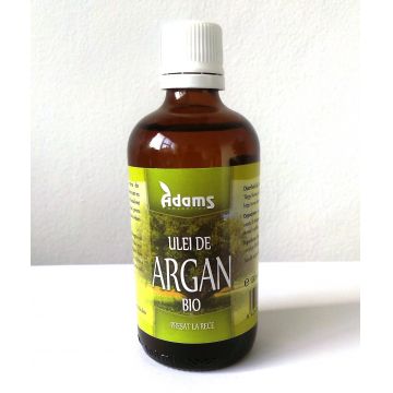 Ulei Argan Eco-Bio deodorizat - presat la rece - 100ml - ADAMS