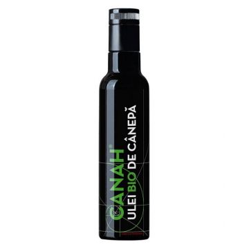 Ulei de canepa 250ml eco-bio - CANAH