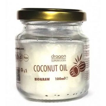 Ulei de cocos extra virgin 100g - ECO-BIO - Dragon Superfoods