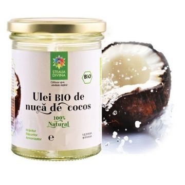 Ulei de cocos extra virgin 175ml - ECO-BIO - Steaua Divina