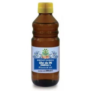 Ulei de in Omega 3 - 250ml - Herbavita