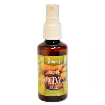 Ulei Migdale dulci - presat la rece - 50ml - ADAMS