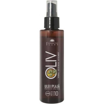 Ulei plaja SPF 10 cu ulei de morcov, ulei de masline si vitamina E 150ml - OLIV - Cosmetic Plant