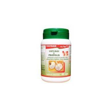 Usturoi cu propolis 40cps - Favisan